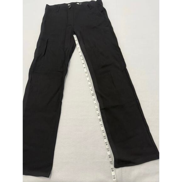 Beta Brand Black Straight Leg Work Pants Women’s Size M-P Tall - Picture 5 of 6
